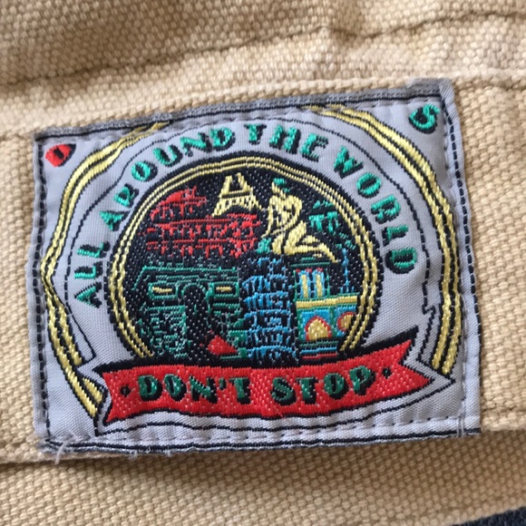 Vintage Don’t Stop mens khaki denim jacket! - Picture 4 of 8